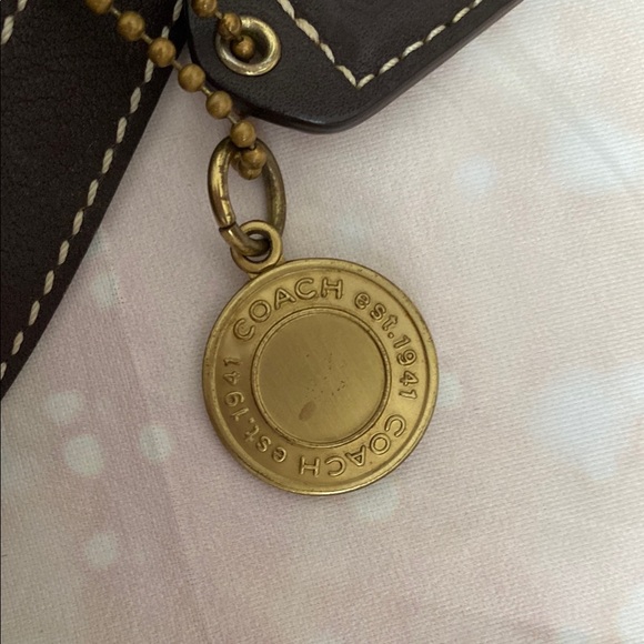 Coach Extra Large Brown Monogram Travel bag w/Leather Accents - Picture 6 of 13